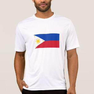 Filippinernas flagga t shirt