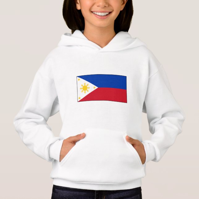 Filippinernas flagga t shirt (Framsida)