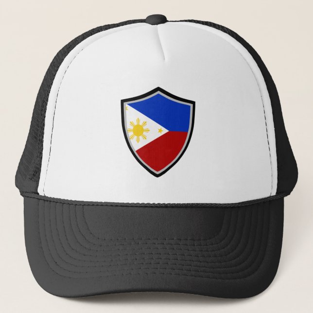 Filippinernas flagga truckerkeps (Framsida)