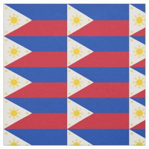 Filippinernas flagga tyg