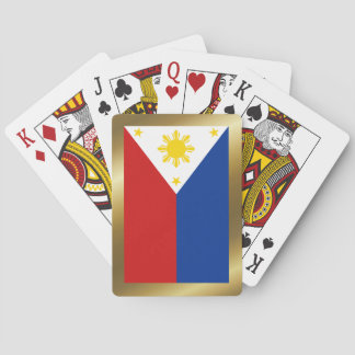 Filippinernas Flagga Uppspelningskort Casinokort