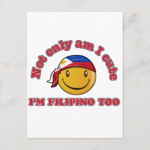 Filippinernas flagga vykort