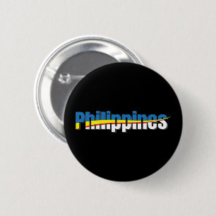 Filippinernas Pride Flagga - Typografi Knapp