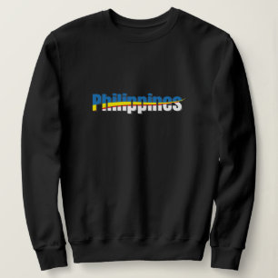Filippinernas Pride Flagga - Typografi T Shirt