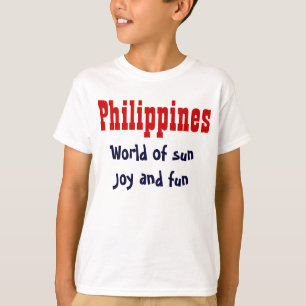 Filippinernas slogan t-shirts