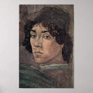 Filippino Lippi - självporträtt av konstnären Poster