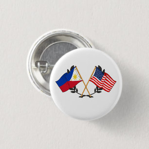 Filippinsk amerikansk Flagga Filipino Heritage Vin Knapp
