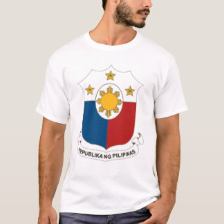 filippinsk emblem tee shirt