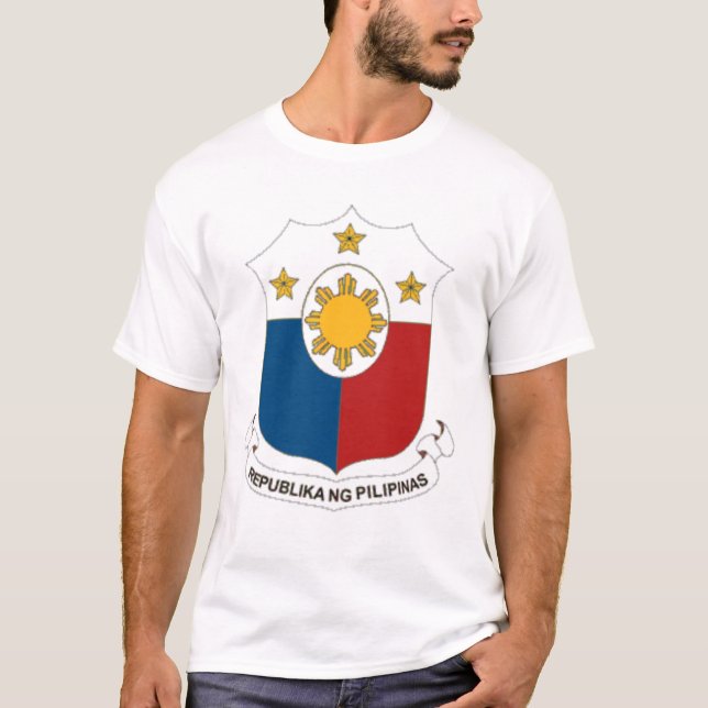 filippinsk emblem tee shirt (Framsida)