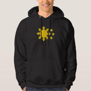 Filippinsk flagga - som är stolt som är Pinoy! Hoodie