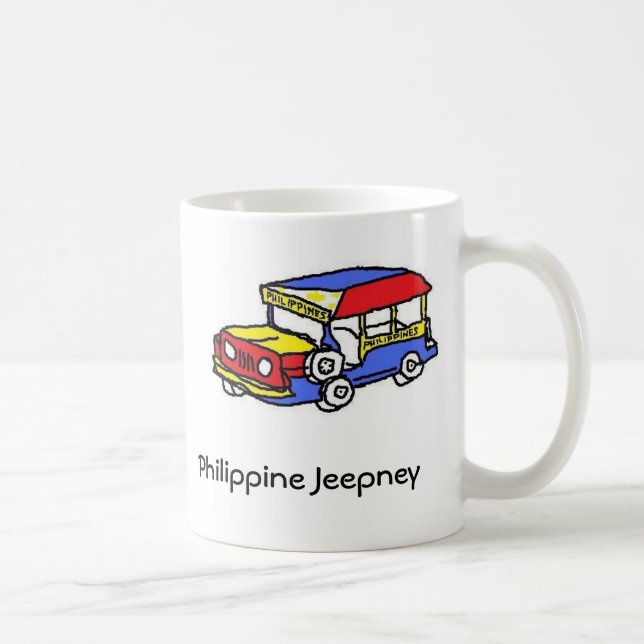 Filippinsk Jeepney mugg (Höger)