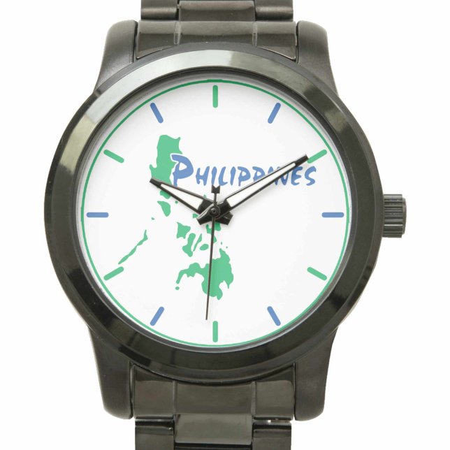 Filippinsk kartklocka armbandsur (Skapare uppladdad)