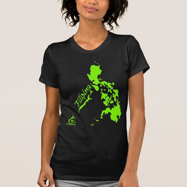 Filippinsk ölimefrukt för Filipina Tee Shirt (Framsida)