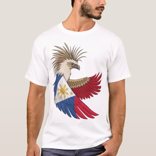 Filippinsk Örn T-Shirt (Framsida)