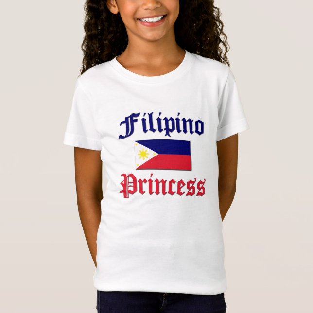 Filippinsk Princess Tee (Framsida)