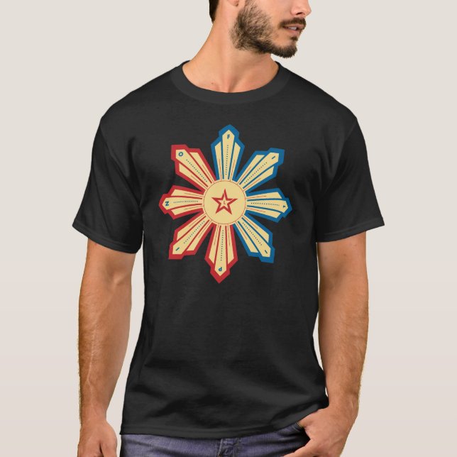 Filippinsk sol - LS Tee Shirt (Framsida)
