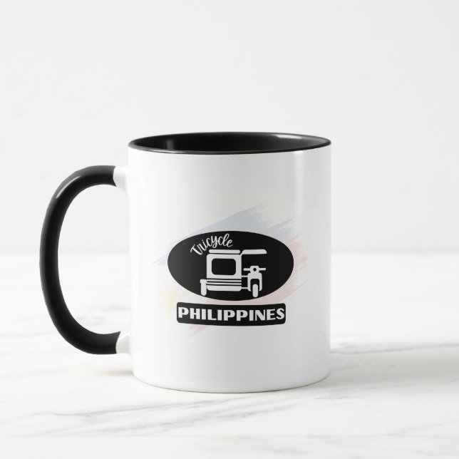 Filippinsk trehjulingmugg Pinoy stolthet Filippine Mugg (Vänster)
