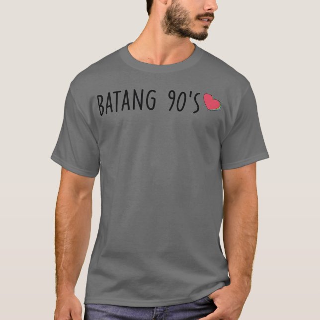 Filippinsk unge från 90-talet retro t shirt (Framsida)