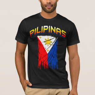 filippinsk utslagsplats för flagga (pilipinas) tee