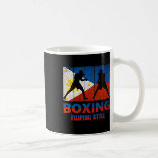 Filippinsk Vintage Stil Boxing Underbar filippinbo Kaffemugg