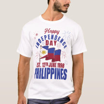 Filippinska flagg Pinoy filippinsk självständighet