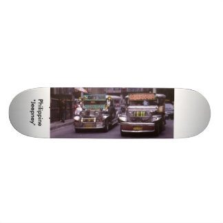 Filippinska "Jeepney ", Skateboard Bräda 20,5 Cm