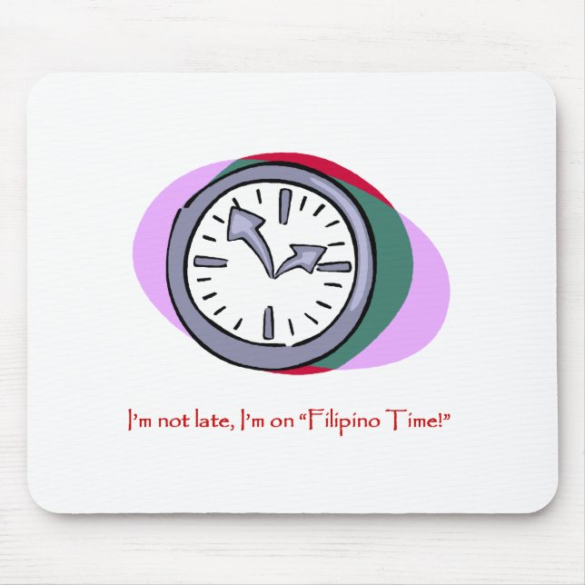 Filippinska Mousepad Musmatta (Framsidan)