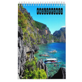 Filippinska ön Travel Kalender