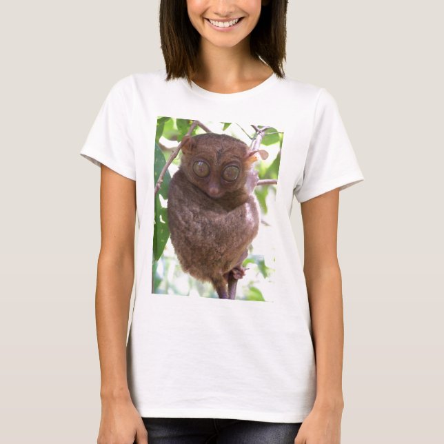 Filippinska Tarsier T-shirt (Framsida)