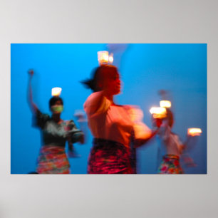 Filippinskt danstryck för Pandango sa Ilaw Poster