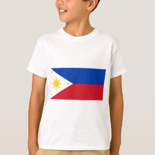Filippinskt Flagga, filippinska Flagga T-shirt