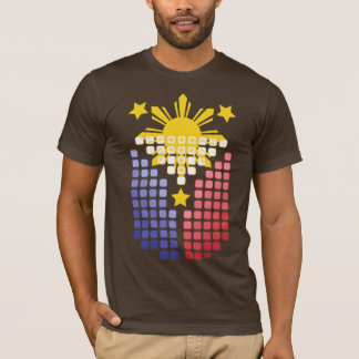Filippinskt symbol - Digital Pinoy T-shirt