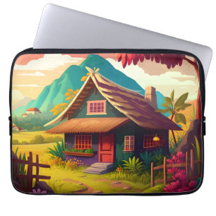 Filippinskt traditionellt hus-36543 laptop fodral