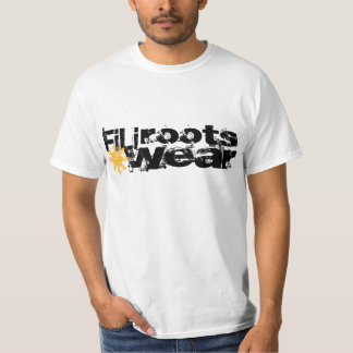 filirootswear b/w tee shirt