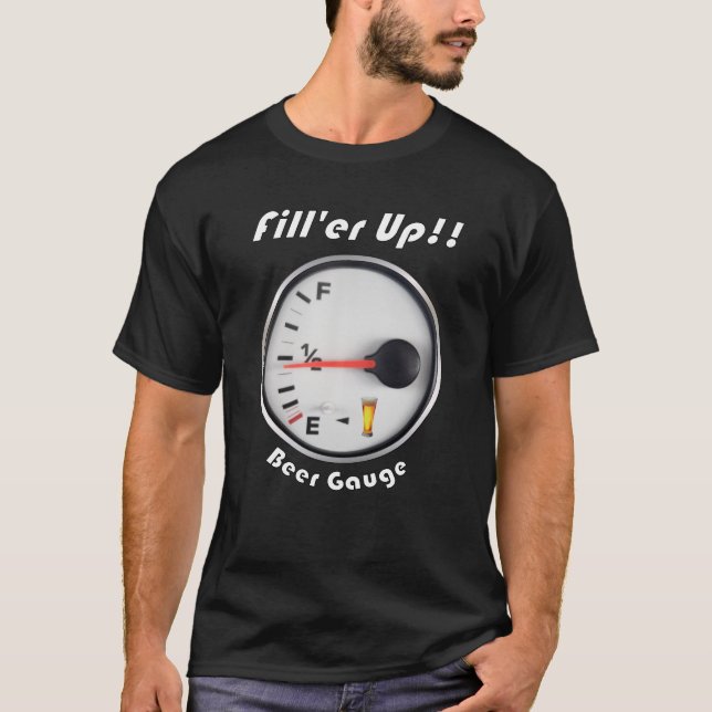 Fill'er upp tee shirt (Framsida)