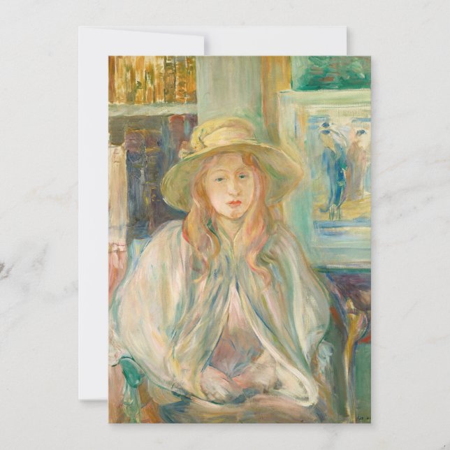Fillette au Chapeau de Paille | Berthe Morisot (Framsida)