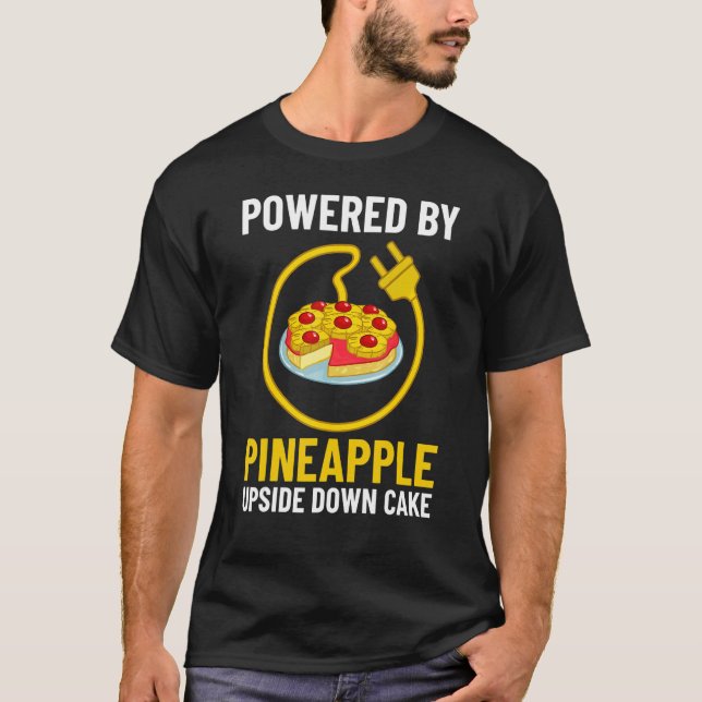 Filling av ananas uppåt och nedåt av kummelreceptb t shirt (Framsida)