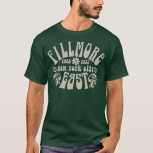 Fillmore 1968 1971 New York City Öster Embody Peac T Shirt