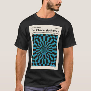 Fillmore Auditorium Retro Art T Shirt