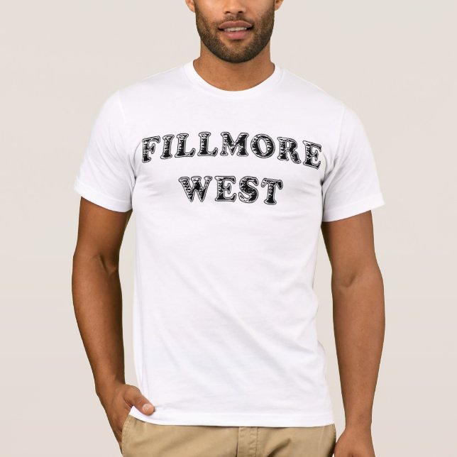 Fillmore väster tee shirt (Framsida)