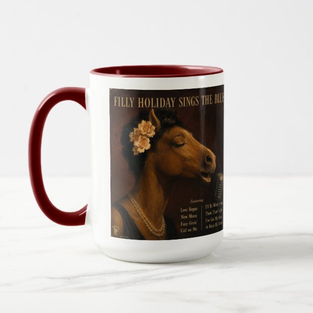 Filly Holiday Album: en parodi Mugg (Vänster)