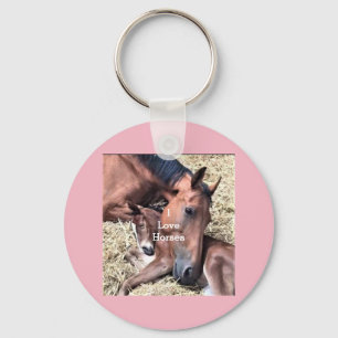 Filly- och fotalkedja nyckelring