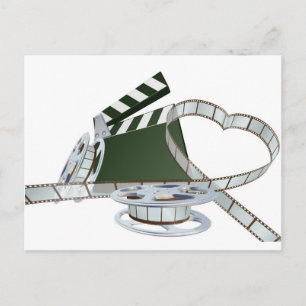 Film älskare-koncept vykort