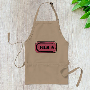 Film Biljett Apron Förkläde
