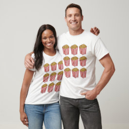 Film bio Night Sleepover Buttered Popcorn Tub T-shirt