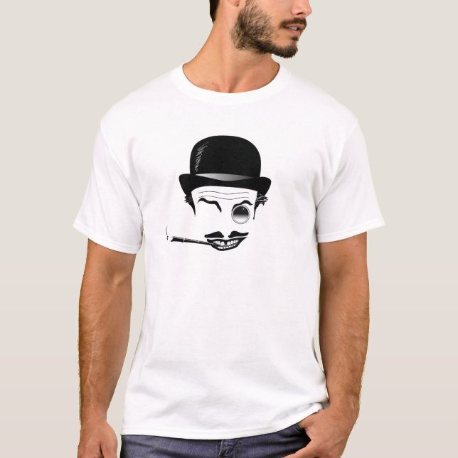 Film Buff's, "Enkelt Cad!" filmskurken T-shirt (Framsida)