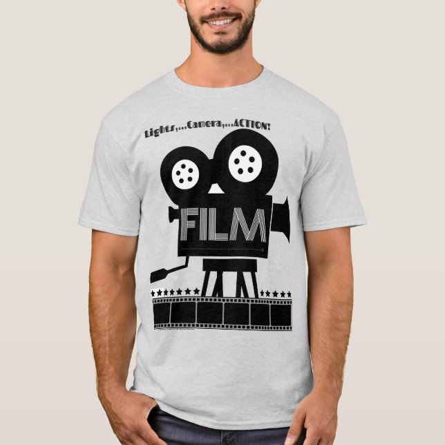 "FILM Camera" T-Shirt (Framsida)