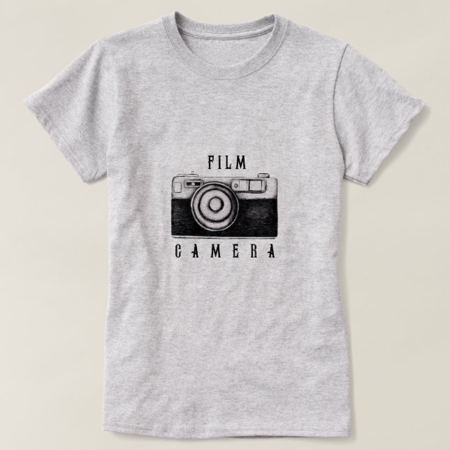 Film Camera T-Shirt (Design framsida)
