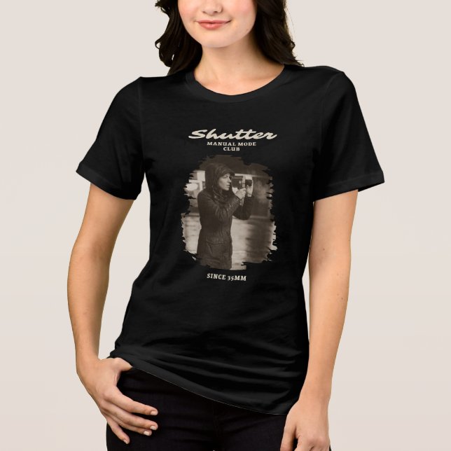 Film Camera T-Shirt – Analog Photography Retro  (Framsida)