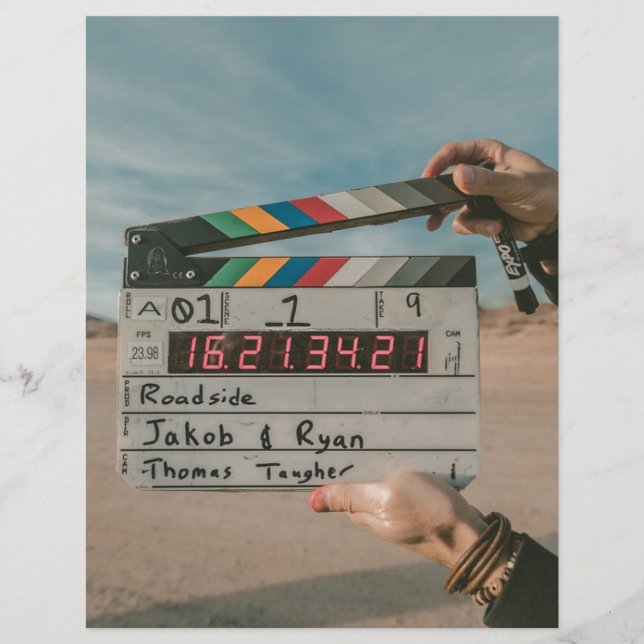 Film Cinema Camera, filmdirektör (Framsida)